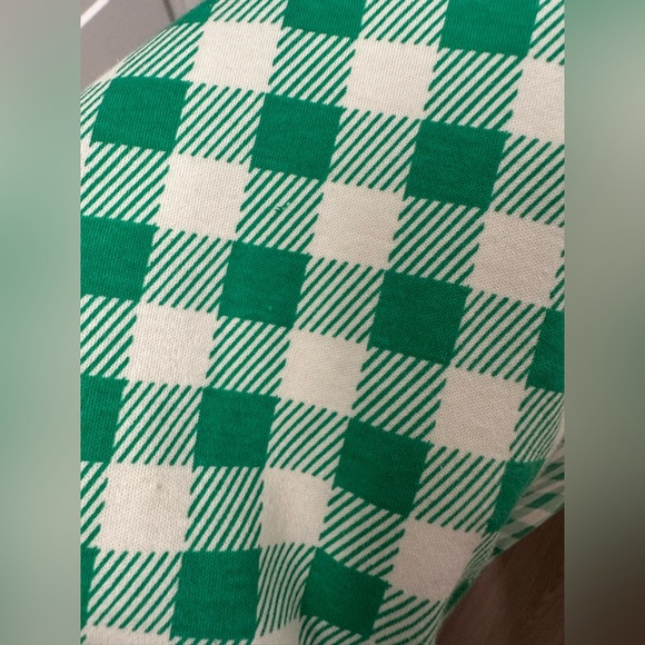 Kim Rogers Mixed Polo Checkered Short Sleeve Perfectly Soft Top Tee - Picture 11 of 11